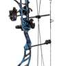 Quest Centec NXT 15-45lbs Right Hand Blue Scar Compound Bow - Package - Blue