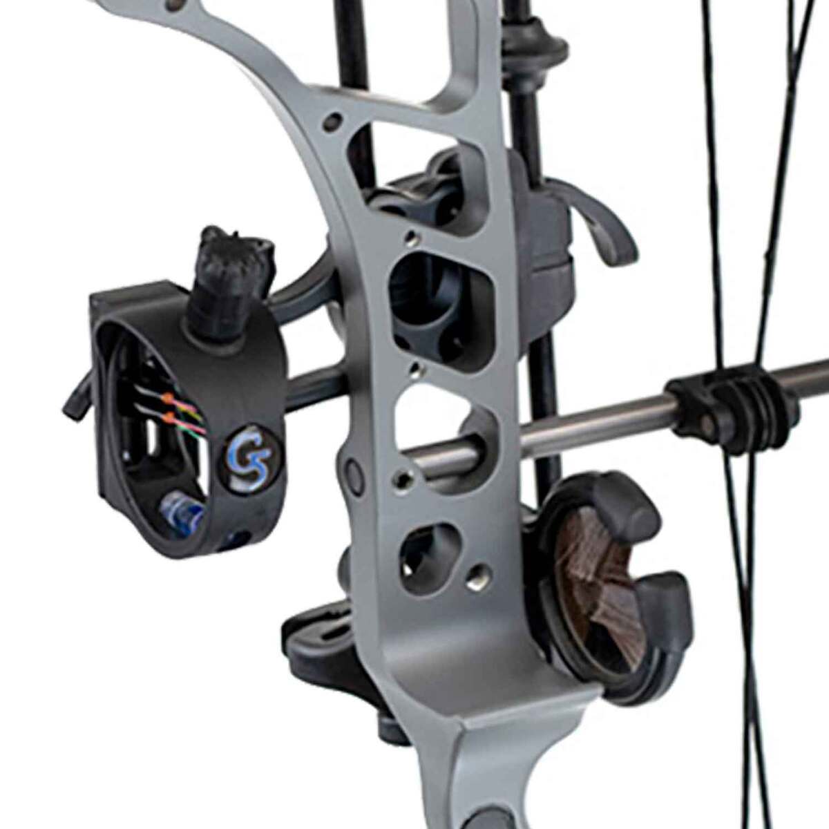 Quest Centec NXT 15-45lbs Right Hand Boulder Gray Youth Compound Bow - Gray Quest Centec NXT 15-45lbs Right Hand Boulder Gray Youth Compound Bow - Gray