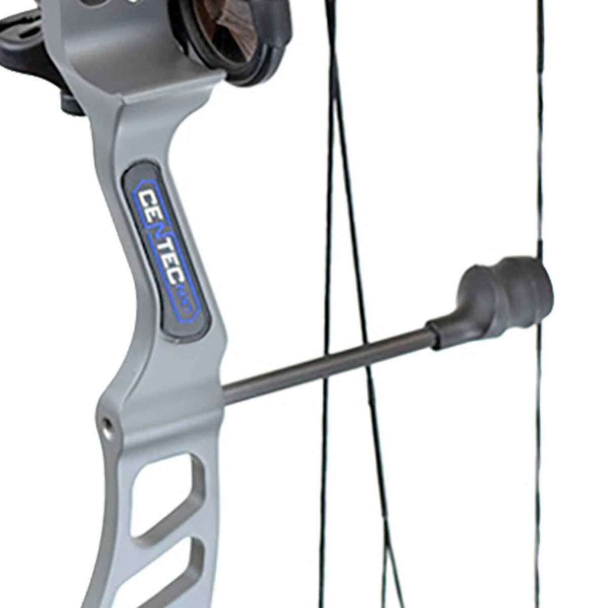 Quest Centec NXT 15-45lbs Right Hand Boulder Gray Youth Compound Bow - Gray Quest Centec NXT 15-45lbs Right Hand Boulder Gray Youth Compound Bow - Gray