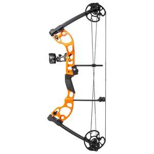 Quest Radical 40lbs Left Hand Orange/Black Compound Youth Bow