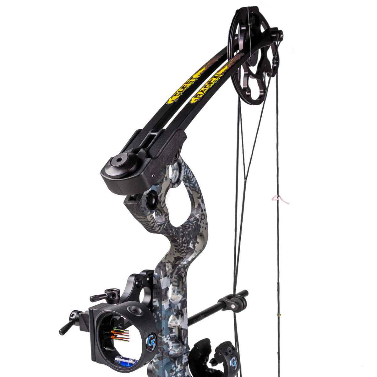Quest Radical 40lbs Right Hand Elevate Black Compound Youth Bow - Elevate Black Quest Radical 40lbs Right Hand Elevate Black Compound Youth Bow - Elevate Black