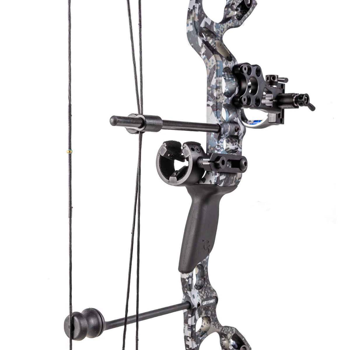 Quest Radical 40lbs Right Hand Elevate Black Compound Youth Bow - Elevate Black Quest Radical 40lbs Right Hand Elevate Black Compound Youth Bow - Elevate Black