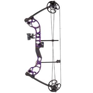 Quest Radical 40lbs Right Hand Realtree Purple/Black Compound Youth Bow