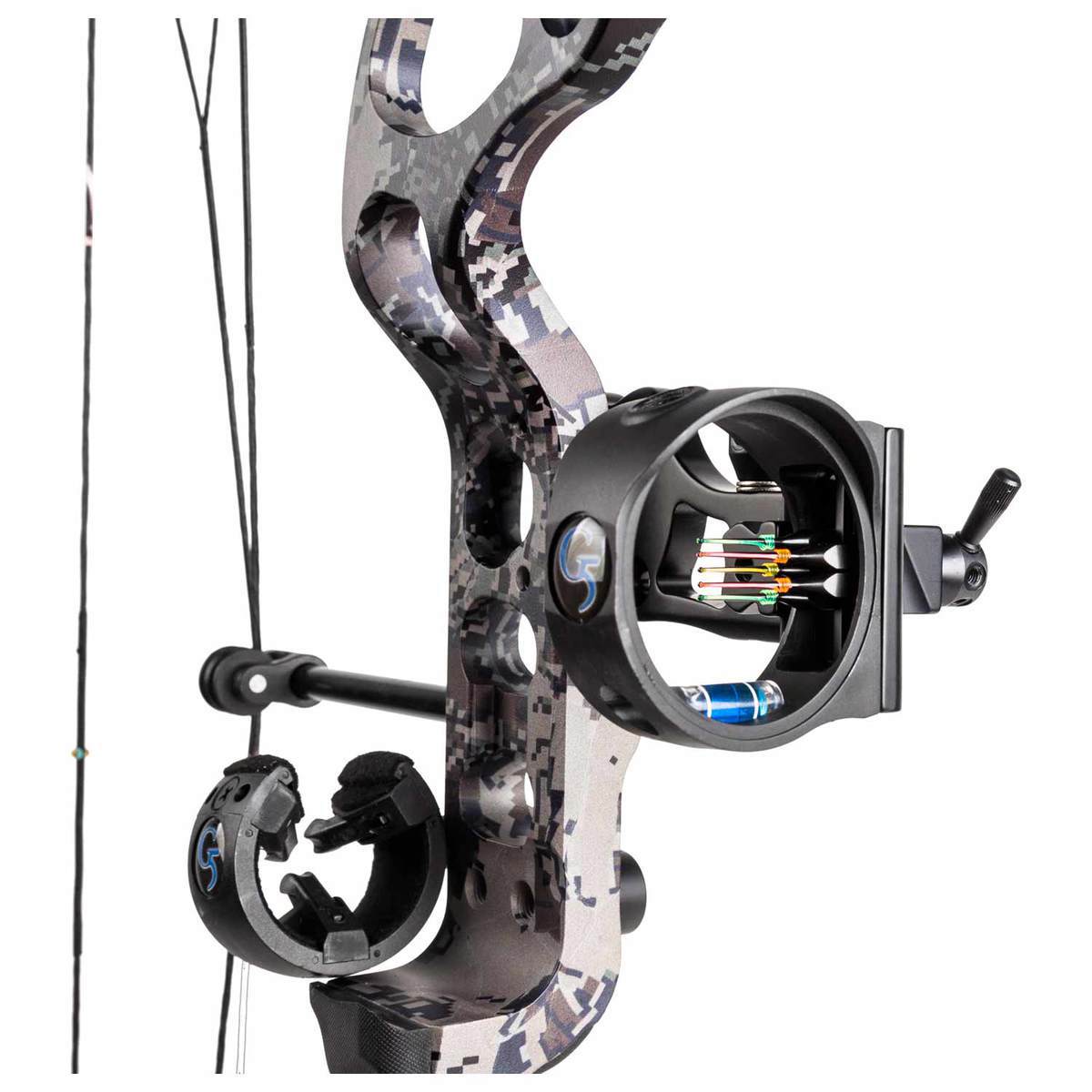 Quest Radical 25-40lbs Left Hand Open Country Camo Compound Bow - Camo Quest Radical 25-40lbs Left Hand Open Country Camo Compound Bow - Camo