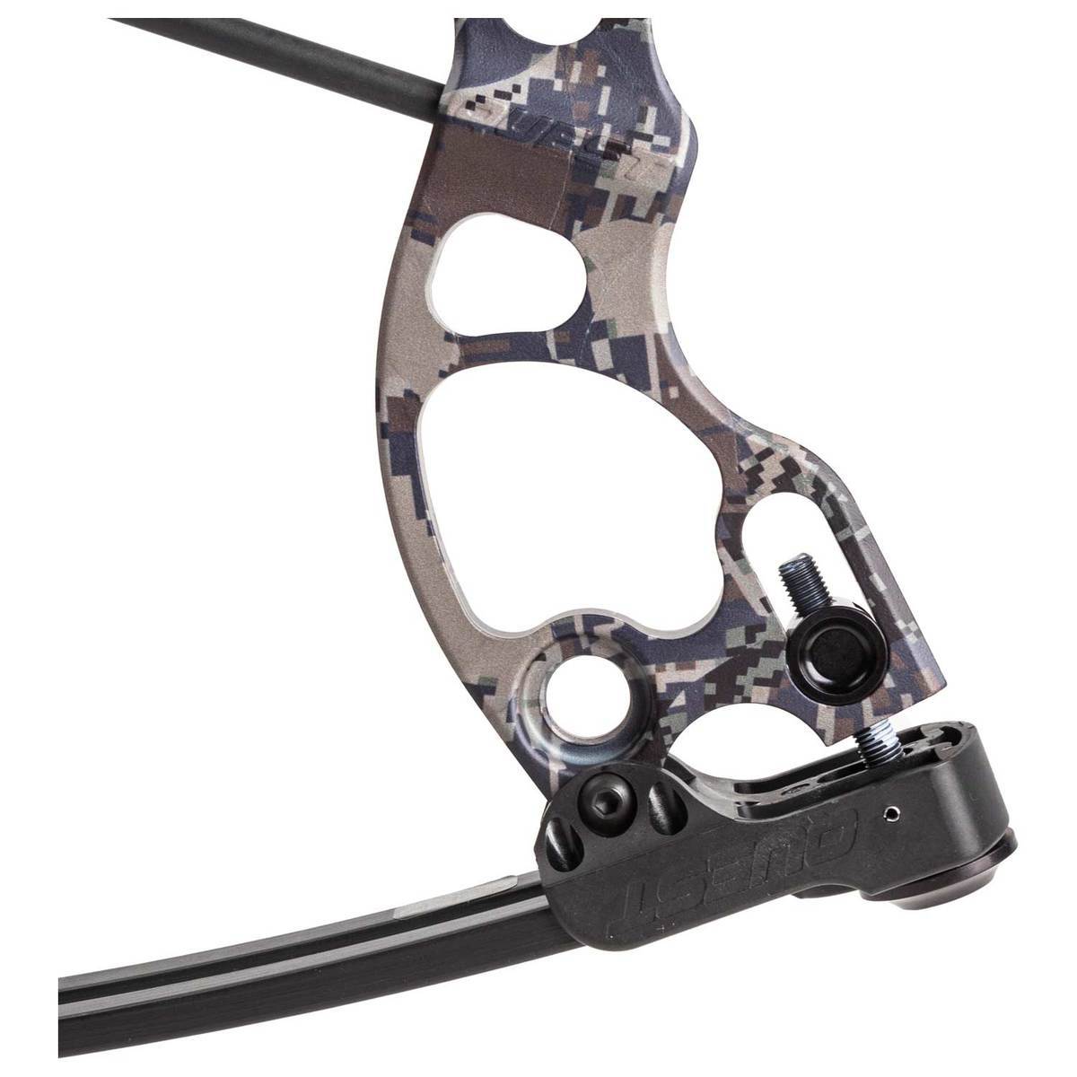 Quest Radical 25-40lbs Left Hand Open Country Camo Compound Bow - Camo Quest Radical 25-40lbs Left Hand Open Country Camo Compound Bow - Camo