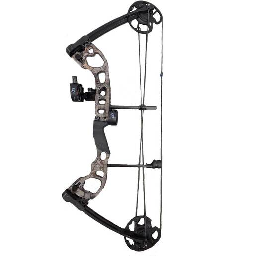 Quest Radical 15-70lbs Right Hand Realtree Ap Compound Bow – Package – Camo
