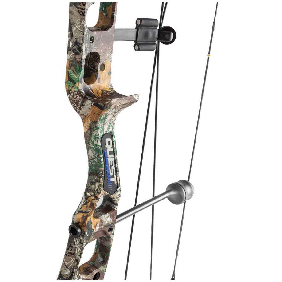 Quest Thrive 70lbs Left Hand Realtree Edge Compound Bow - Camo Quest Thrive 70lbs Left Hand Realtree Edge Compound Bow - Camo