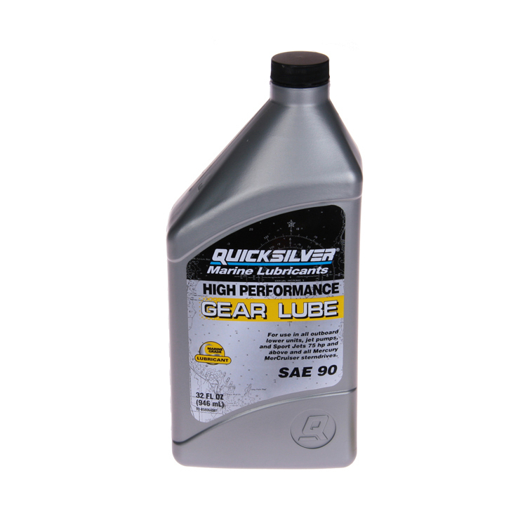 Quicksilver High Performance Gear Lube Quart - 1qt Quicksilver High Performance Gear Lube Quart - 1qt