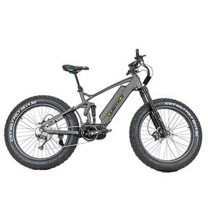 QuietKat RidgeRunner 1000W Charcoal E-Bike
