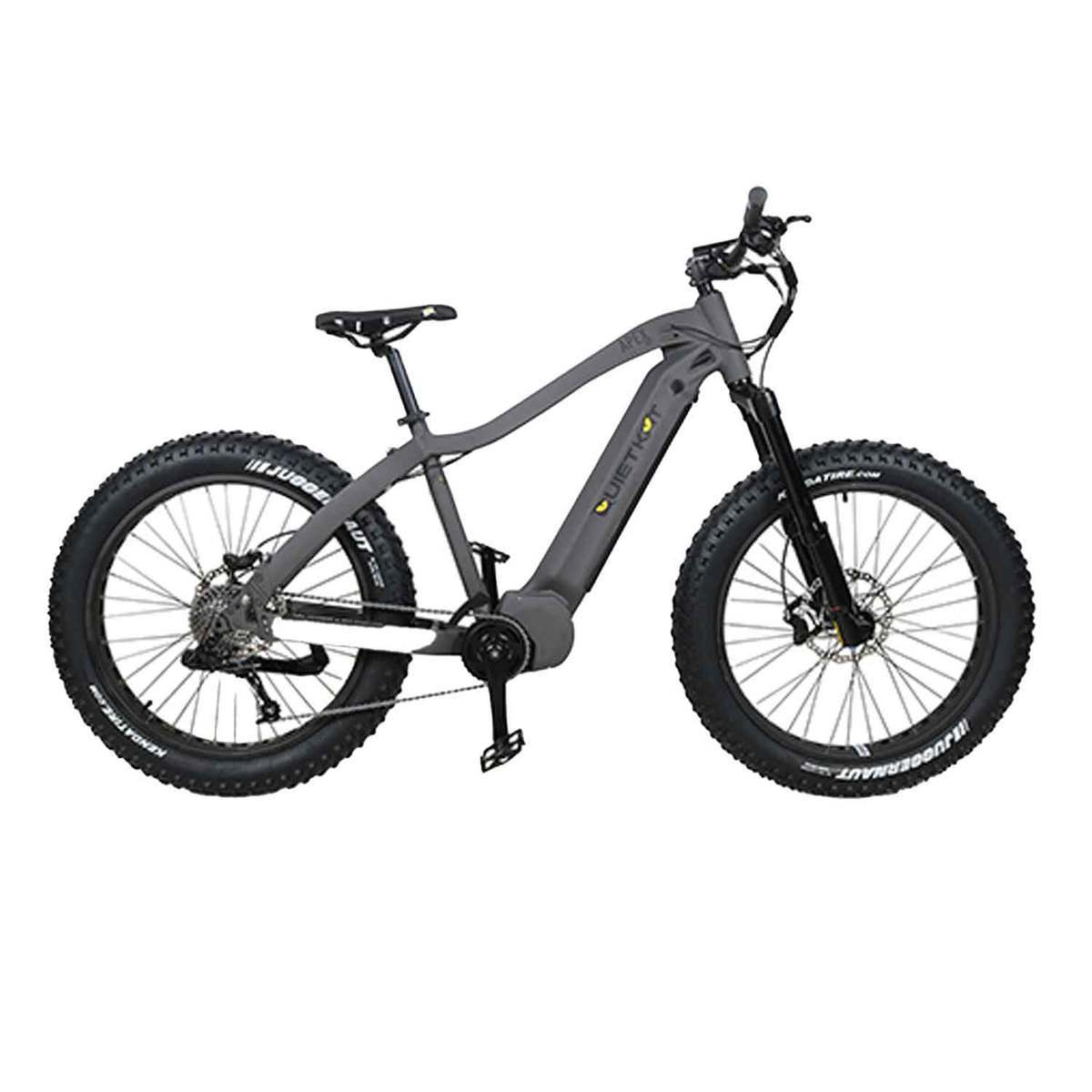 QuietKat 19in 9Speed 2020 Apex EBike Charcoal Charcoal 19in