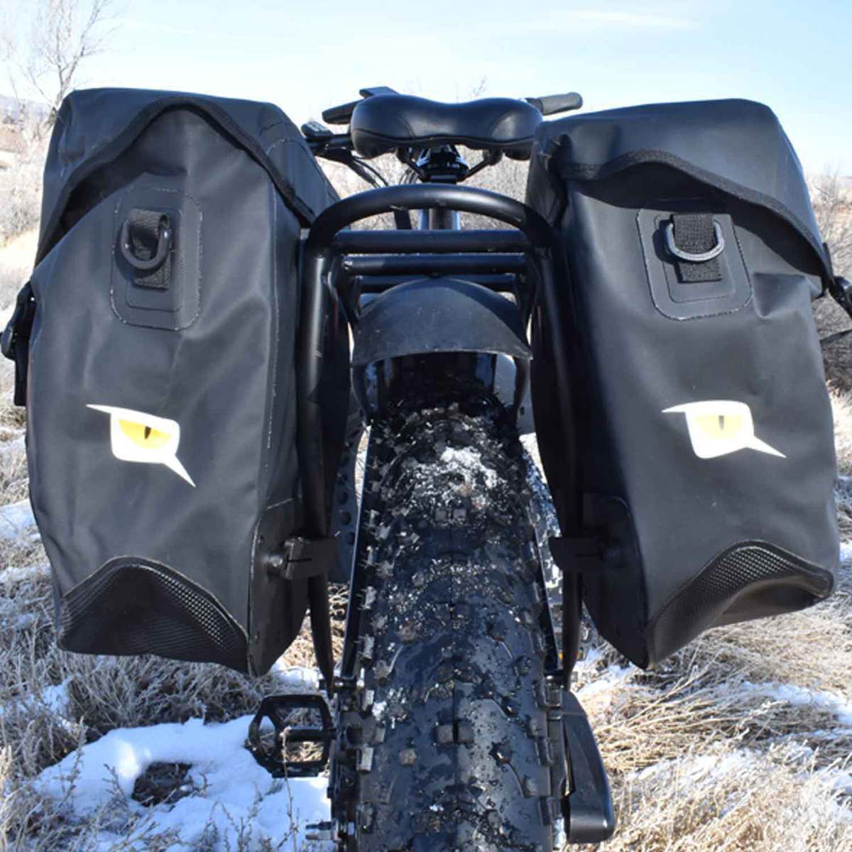 QuietKat 19in Pannier Rack - Black 19in QuietKat 19in Pannier Rack - Black 19in