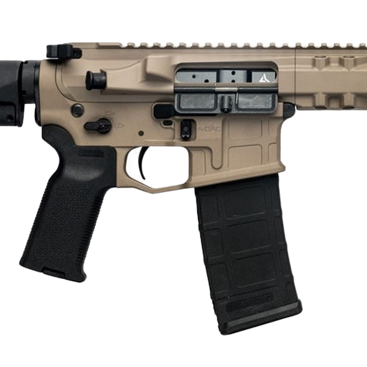 Radian Rifle Radian Weapons Model 1 223 Wylde 16in FDE Cerakote Semi Automatic ...