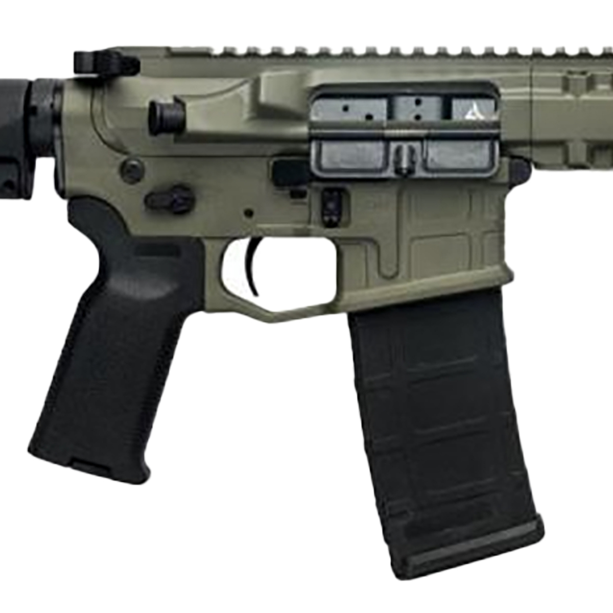 Raydan Weapons Radian Weapons Model 1 223 Wylde 16in OD Green Cerakote Semi Automatic ...