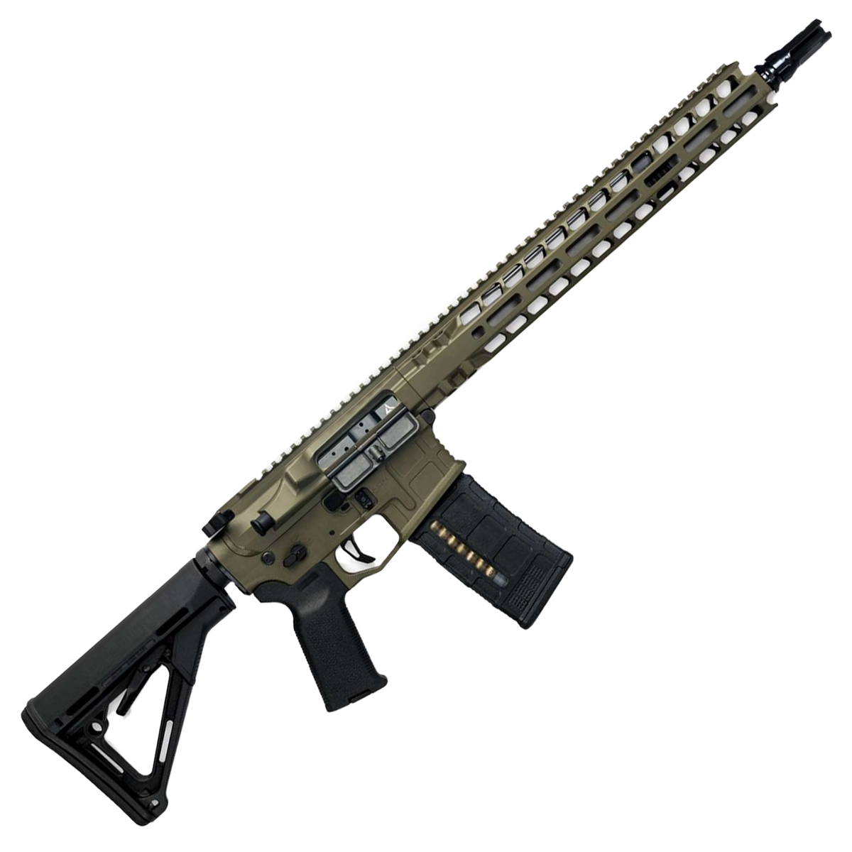 Radian Rifle Radian Weapons Model 1 223 Wylde 16in Radian OD Green Cerakote Semi ...