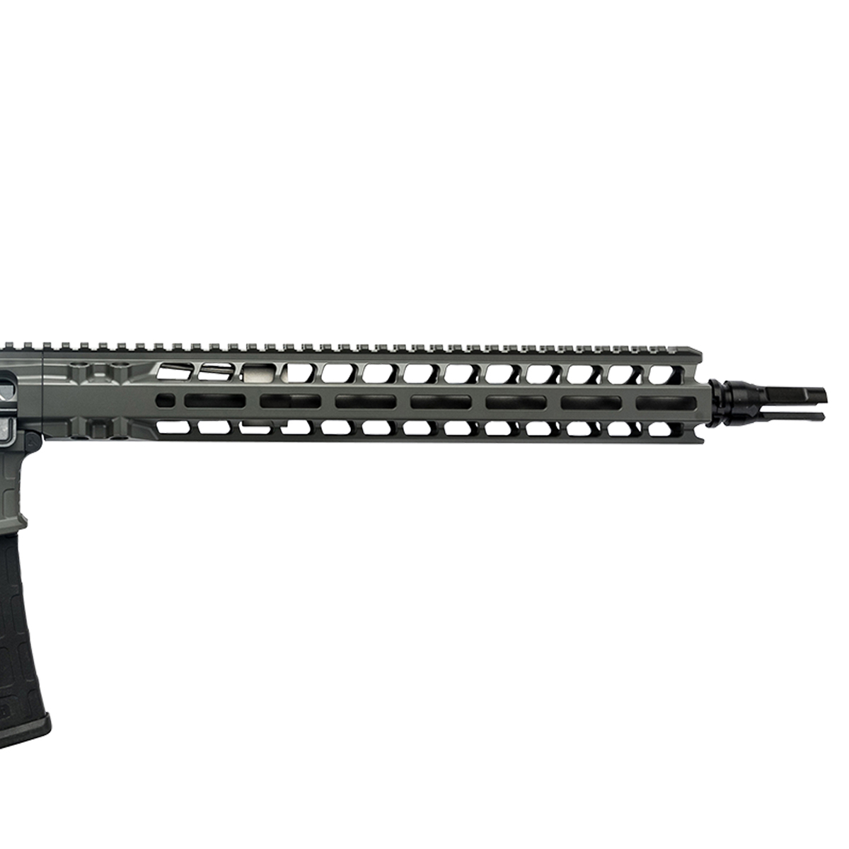 Radian Rifle Radian Weapons Model 1 Carbine 223 Wylde 16in Radian Gray Cerakote Semi ...