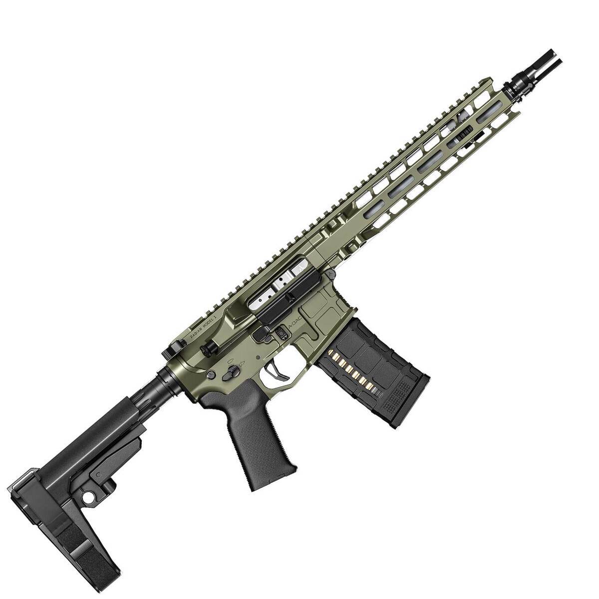 Raydan Weapons Radian Weapons Radian Model 1 223 Wylde 10.5in Radian OD Green Cerakote ...
