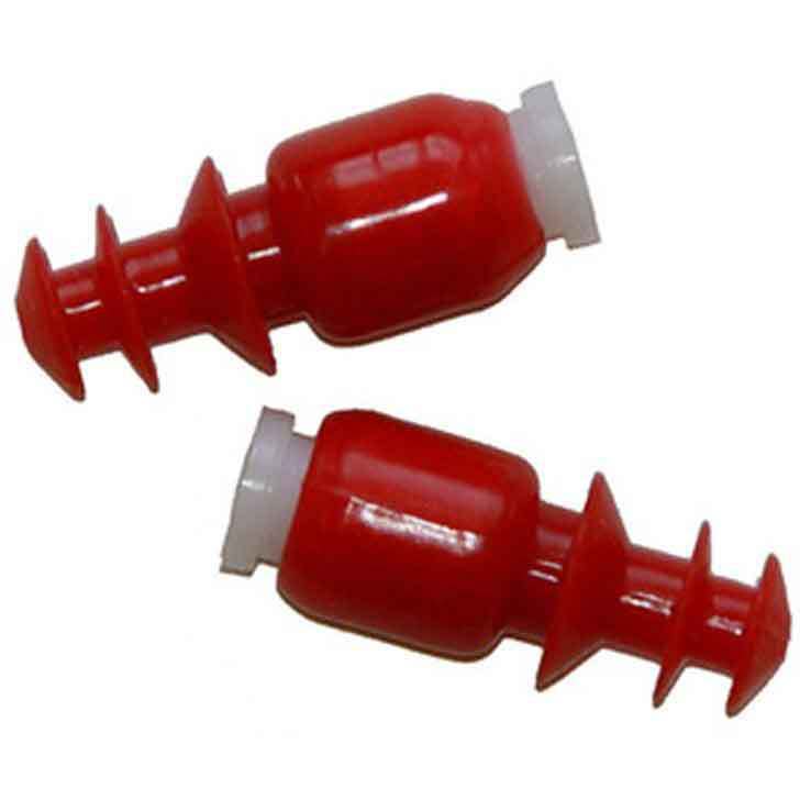 Radians Cease Fire Passive Earplugs - Red - Red Radians Cease Fire Passive Earplugs - Red - Red