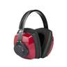 Radians Competitor Passive Earmuff - Red - Red