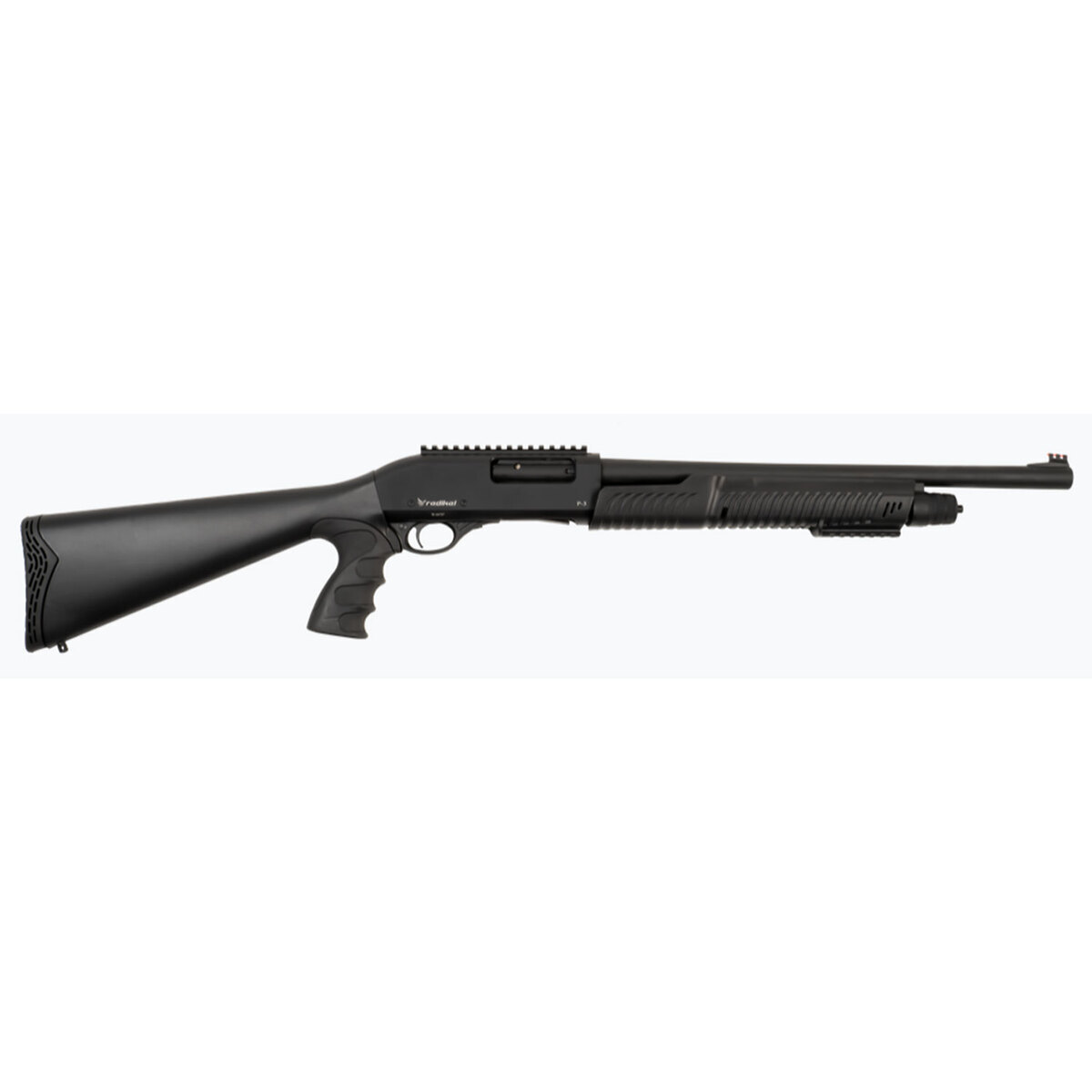 Radikal Arms P-3 Matte Black 12 Gauge 3.5in Pump Action Shotgun – 18.5in - Black Radikal Arms P-3 Matte Black 12 Gauge 3.5in Pump Action Shotgun – 18.5in - Black