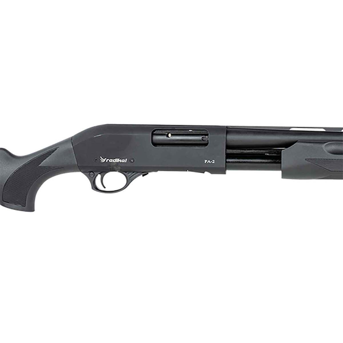Radikal Arms PA-2 Black Chrome 12 Gauge 3in Pump Action Shotgun - 28in - Black Radikal Arms PA-2 Black Chrome 12 Gauge 3in Pump Action Shotgun - 28in - Black