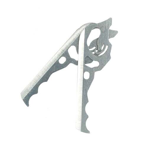 Rage Hypodermic NC Replacement Blades - 3 Pack - Silver