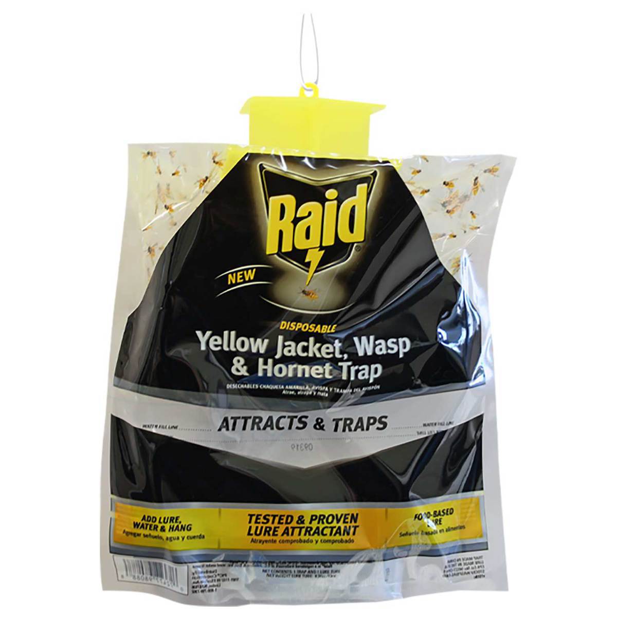 Raid Disposable Yellow Jacket, Wasp & Hornet Trap - 1 Pack | Sportsman ...