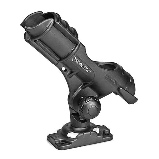 Railblaza Rod Holder II with StarPort HD Base Marine Accessory – Black