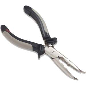 Rapala 6-1/2in Curved Fisherman's Pliers - Black, 6-1/2in