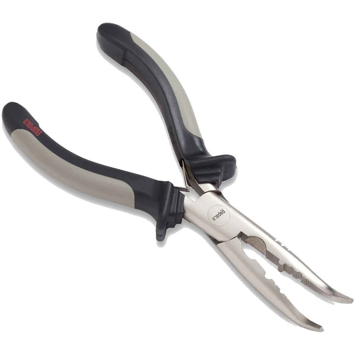 Rapala 6-1/2in Curved Fisherman's Pliers - Black, 6-1/2in - Black Rapala 6-1/2in Curved Fisherman's Pliers - Black, 6-1/2in - Black