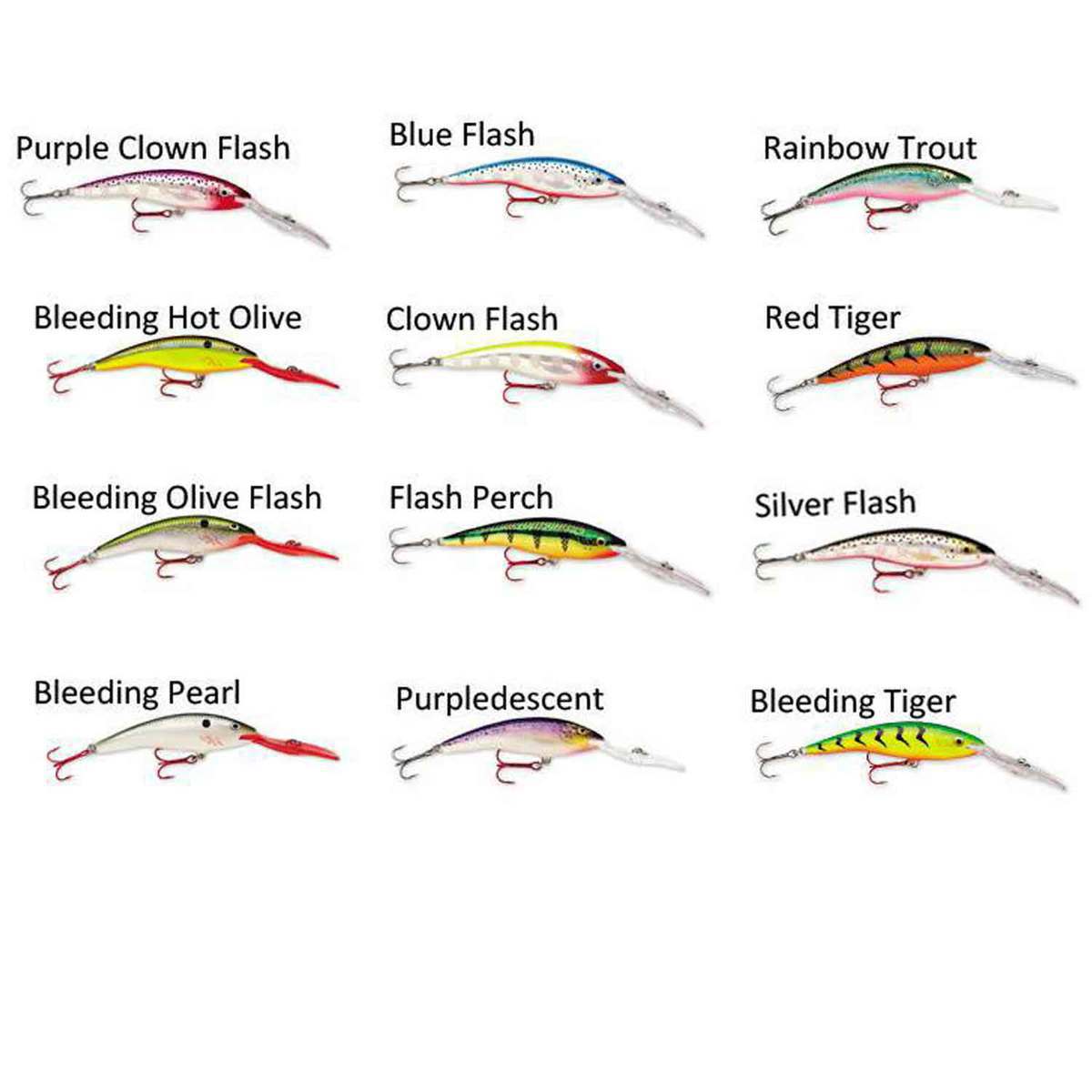 Rapala Deep Tail Dancer Deep Diving Crankbait Rapala Deep Tail Dancer Deep Diving Crankbait