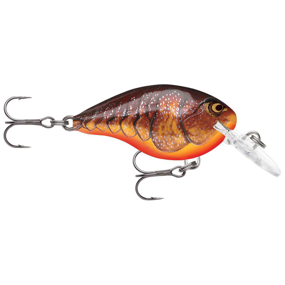 Rapala DT Series DT04 Shallow Diving Crankbait - Brown Crawdad, 5/16oz, 2in - Brown Crawdad Rapala DT Series DT04 Shallow Diving Crankbait - Brown Crawdad, 5/16oz, 2in - Brown Crawdad