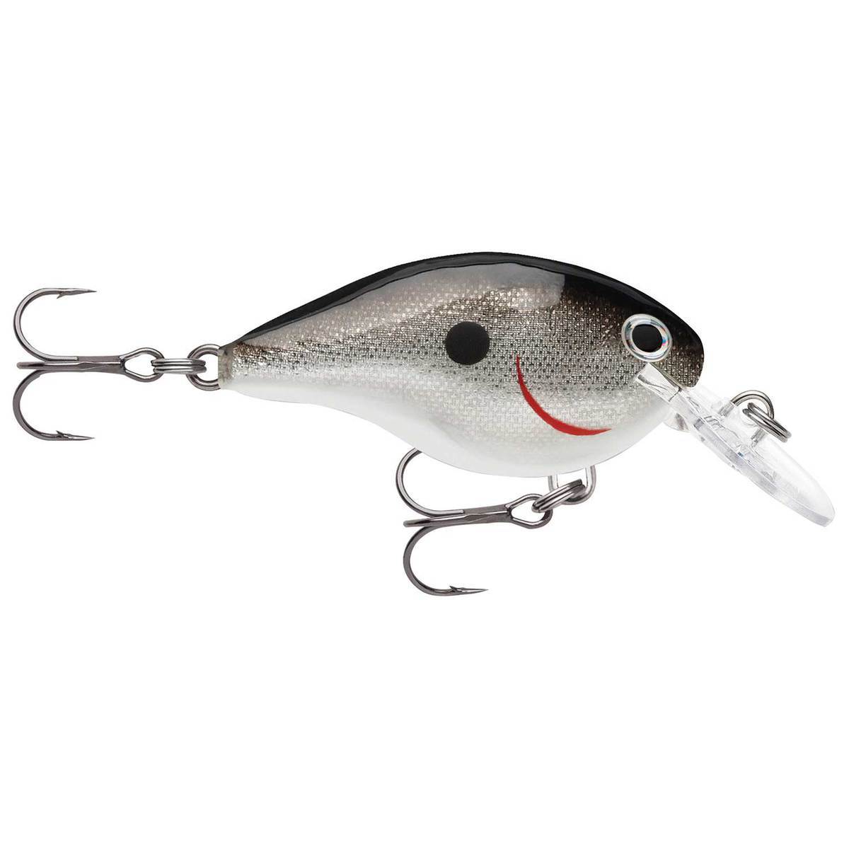 Rapala DT Series DT04 Shallow Diving Crankbait - Silver, 5/16oz, 2in - Silver Rapala DT Series DT04 Shallow Diving Crankbait - Silver, 5/16oz, 2in - Silver