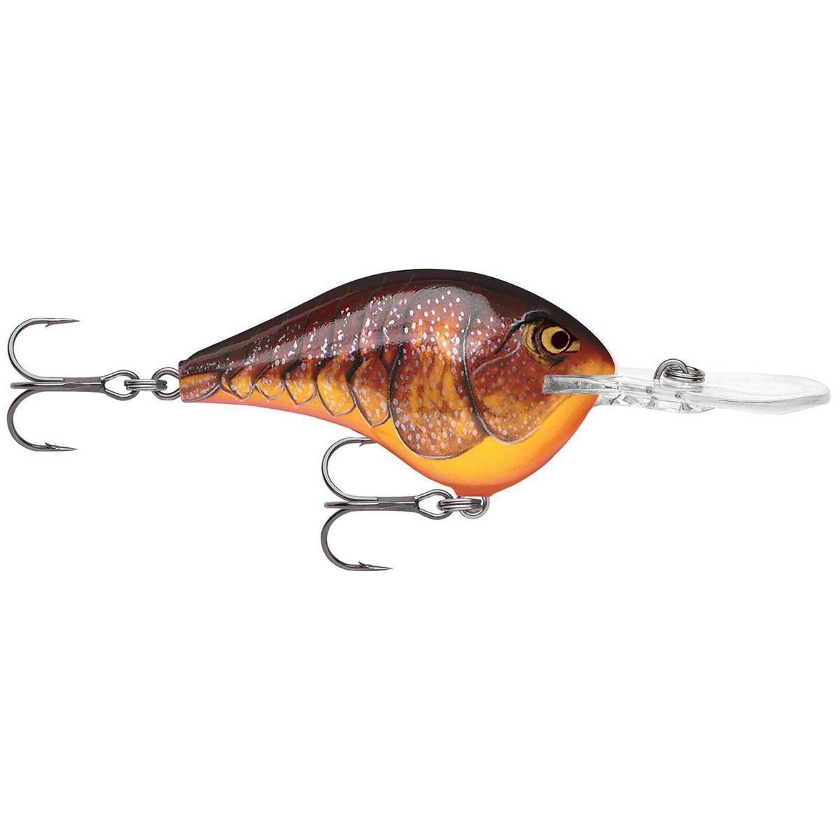 Rapala DT Series Extra Deep Diving Crankbait - Brown Crawdad, 2-3/4in, 3/4oz, 16ft - Brown Crawdad Rapala DT Series Extra Deep Diving Crankbait - Brown Crawdad, 2-3/4in, 3/4oz, 16ft - Brown Crawdad