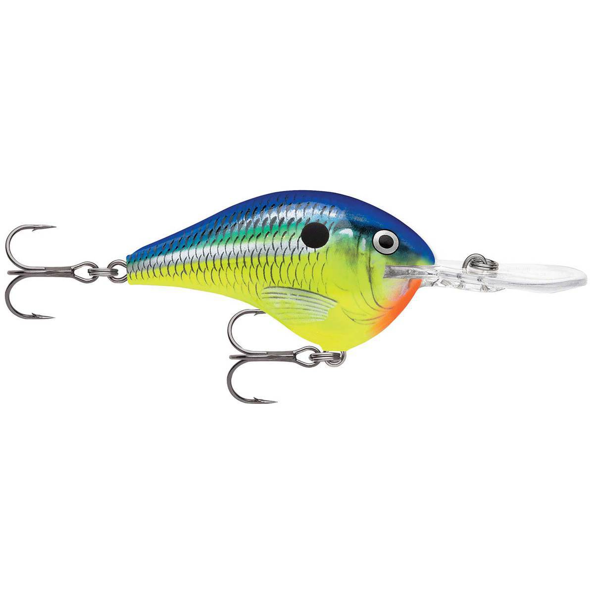 Rapala DT Series Extra Deep Diving Crankbait - Parrot, 2-3/4in, 3/4oz, 16ft - Parrot Rapala DT Series Extra Deep Diving Crankbait - Parrot, 2-3/4in, 3/4oz, 16ft - Parrot