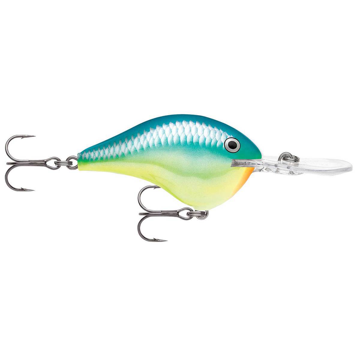 Rapala DT Series Medium Diving Crankbait - Caribbean Shad, 3/5oz, 2-1/4in - Caribbean Shad Rapala DT Series Medium Diving Crankbait - Caribbean Shad, 3/5oz, 2-1/4in - Caribbean Shad