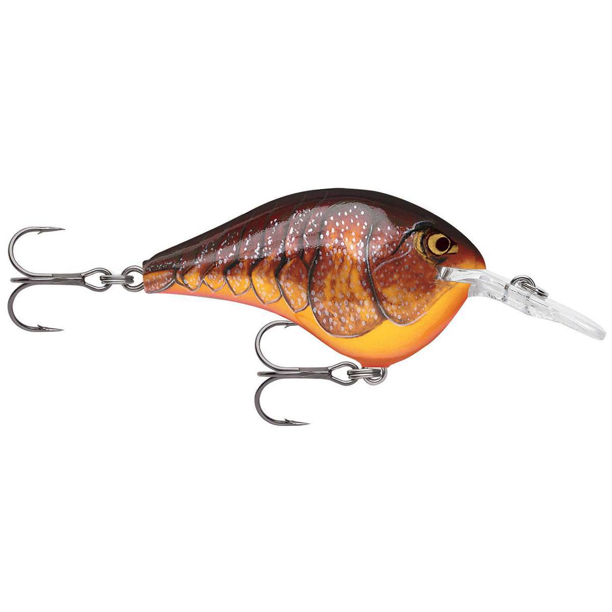 Rapala DT Series Medium Diving Crankbait - Dark Brown Crawdad, 3/8oz, 2in - Dark Brown Crawdad Rapala DT Series Medium Diving Crankbait - Dark Brown Crawdad, 3/8oz, 2in - Dark Brown Crawdad