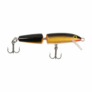 Rapala Jointed Hard Jerkbait - Gold, 1/8oz, 2-3/4in, 4-6ft