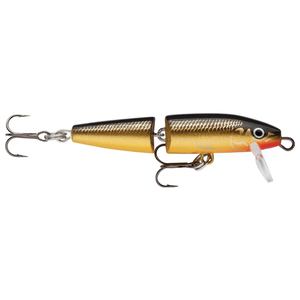 Rapala Jointed Hard Jerkbait - Gold, 1/8oz, 2in, 3-5ft