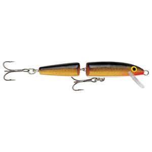 Rapala Jointed Hard Jerkbait - Gold, 5/16oz, 4-3/8in, 4-8ft