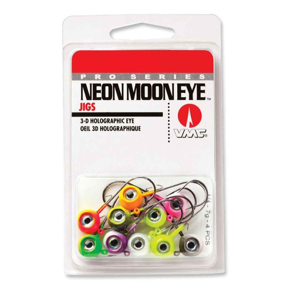 Rapala NME Neon Moon Eye Round Head Jig Kit Rapala NME Neon Moon Eye Round Head Jig Kit