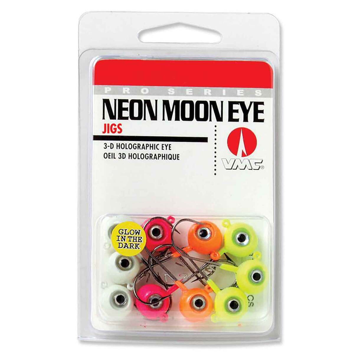 Rapala NME Neon Moon Eye Round Head Jig Kit Rapala NME Neon Moon Eye Round Head Jig Kit