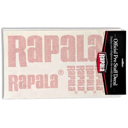 Rapala Pro Staff Decals Bulk - Red