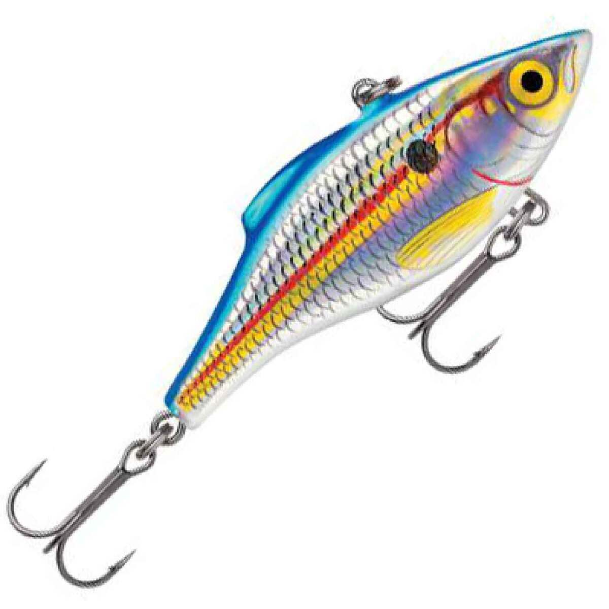 Rapala Rattling Rapala Lipless Crankbait - Holographic Blue Shad, 3/8oz, 2in - Holographic Blue Shad Rapala Rattling Rapala Lipless Crankbait - Holographic Blue Shad, 3/8oz, 2in - Holographic Blue Shad