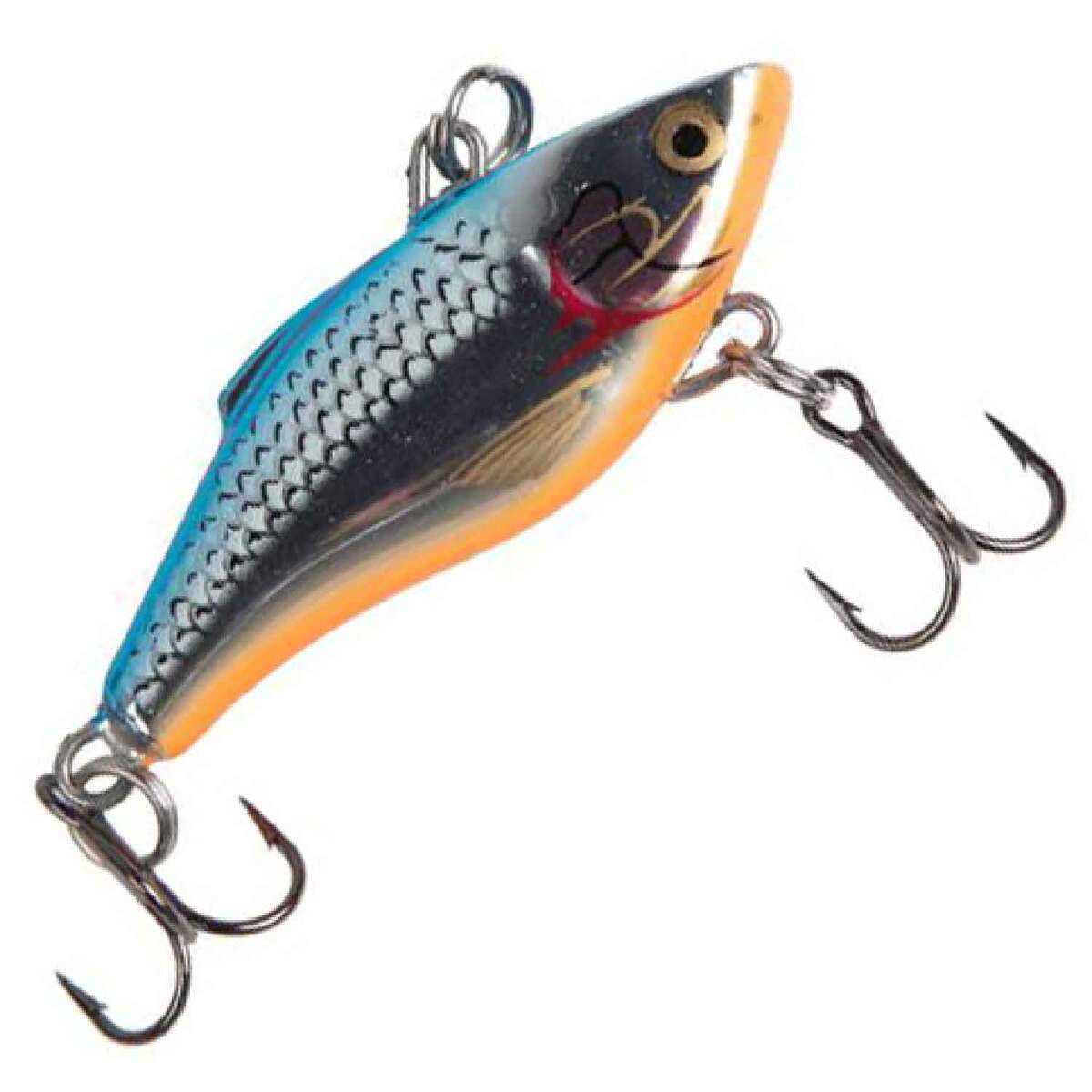 Rapala Rattling Rapala Lipless Crankbait - Silver / Blue, 3/16oz, 1-1/2in - Silver / Blue Rapala Rattling Rapala Lipless Crankbait - Silver / Blue, 3/16oz, 1-1/2in - Silver / Blue