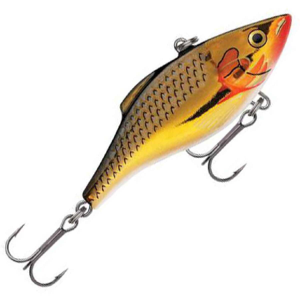 blue and orange lipless rapala fishing lure Reef Runner Flash Shad TF6: 1/2oz / Chrome The sounds produced combined with the legendary Rapala wobble makes these lures lethal against all sorts of gamefish Rapala DT Dives To Crankbait-4-Live