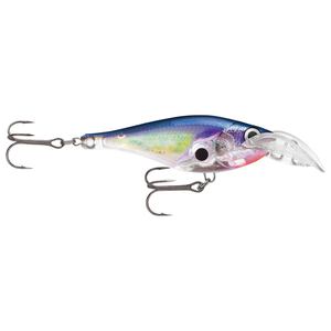 Rapala Scatter Glass Shad Crankbait - Purple Shad, 7/16oz, 2-3/4in, 10-14ft