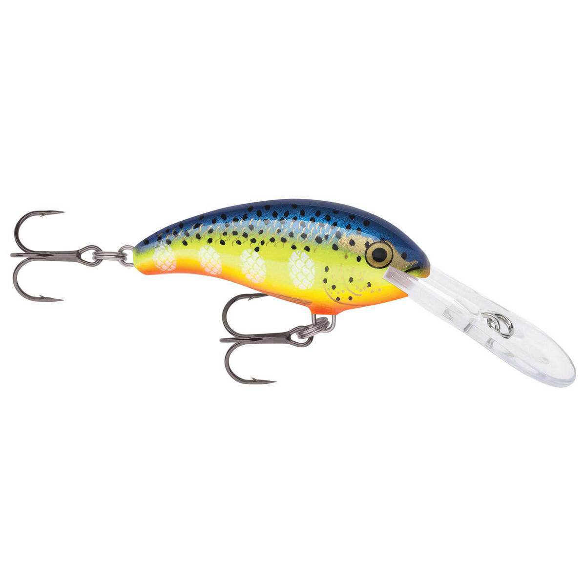 Rapala Shad Dancer Crankbait - Hot Steel, 1/4oz, 2in, 7-10ft - Hot Steel 6 Rapala Shad Dancer Crankbait - Hot Steel, 1/4oz, 2in, 7-10ft - Hot Steel 6