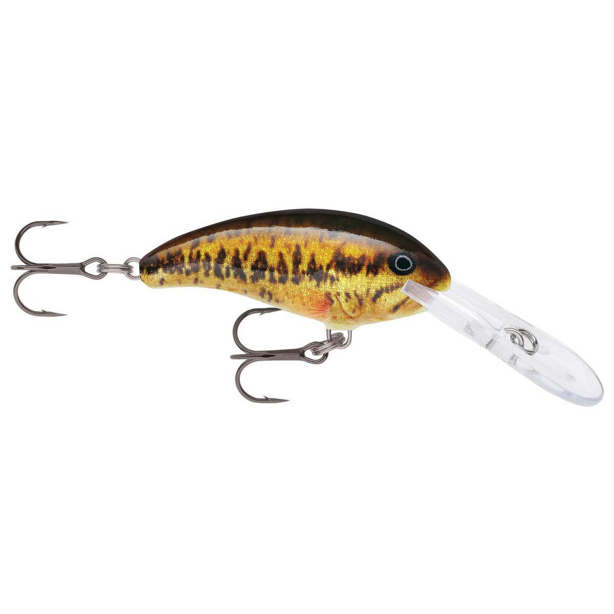 Rapala Shad Dancer Crankbait - Live Smallmouth Bass, 1/4oz, 2in, 7-10ft