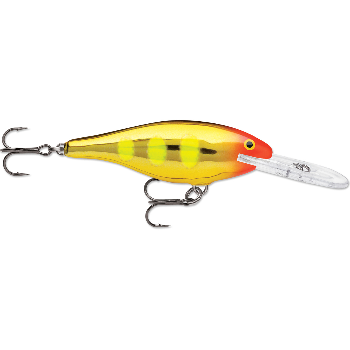 Rapala Shad Rap Crankbait - Juicy Lucy, 1/8oz, 1-1/2in, 4ft-7ft - Juicy Lucy 8 Rapala Shad Rap Crankbait - Juicy Lucy, 1/8oz, 1-1/2in, 4ft-7ft - Juicy Lucy 8