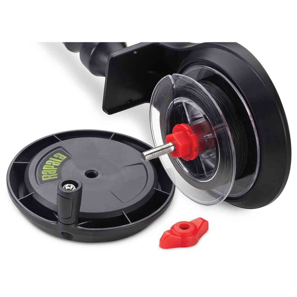 Rapala SmartHub Rattle Reel Ice Fishing Shelter Accessory - Black Rapala SmartHub Rattle Reel Ice Fishing Shelter Accessory - Black
